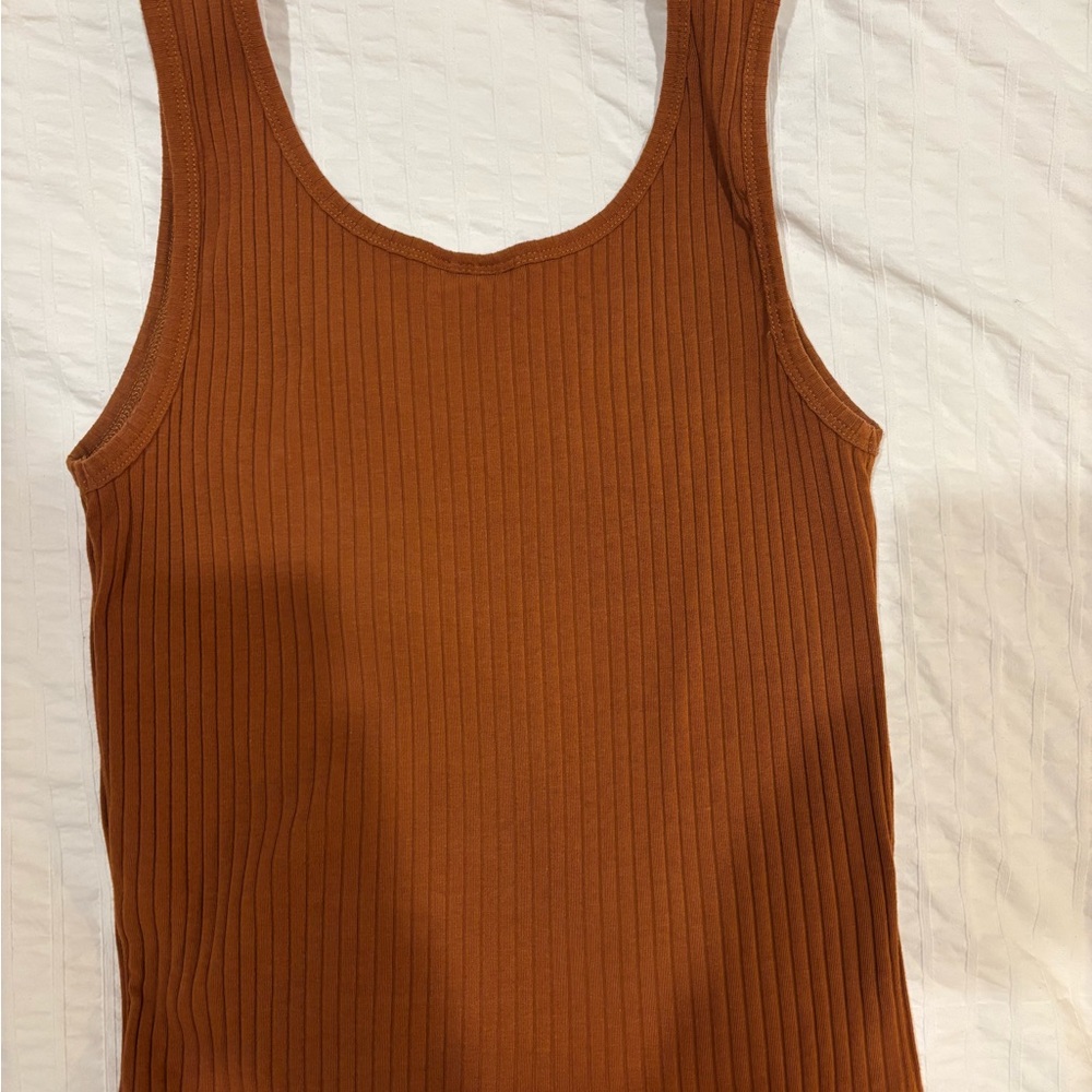 Fitted Basic Ribbed Tank Top Tentree - image 4